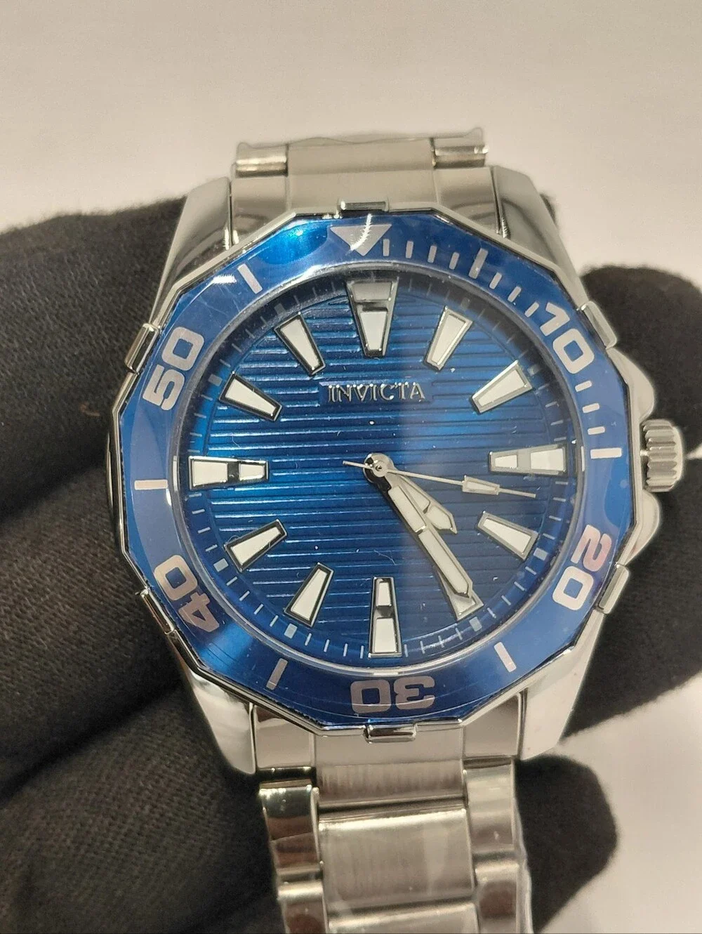 Invicta Pro Diver Meridian Blue Dial Special Edition Men's Watch - 46mm